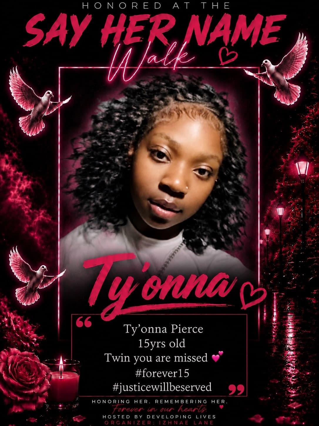 Tribute portrait of Ty’onna