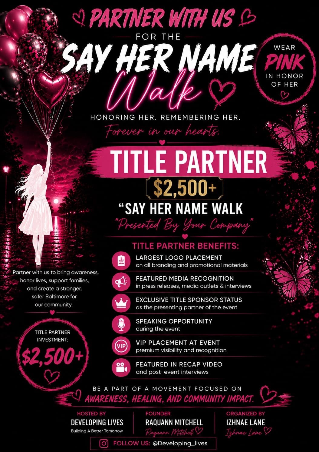 Title Partner sponsorship tier